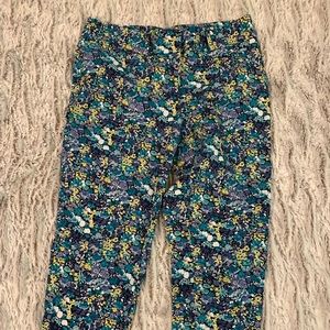 Floral Loft Riviera Dress Pants